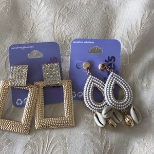 Dangly Costume Earrings
